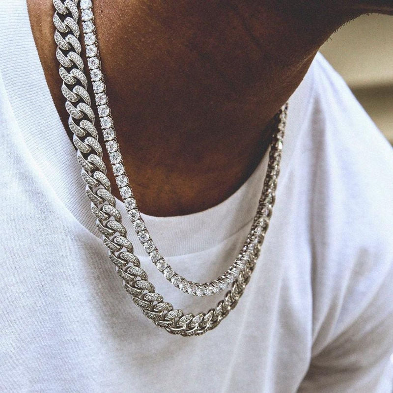 Iced Out Chains-Glitters