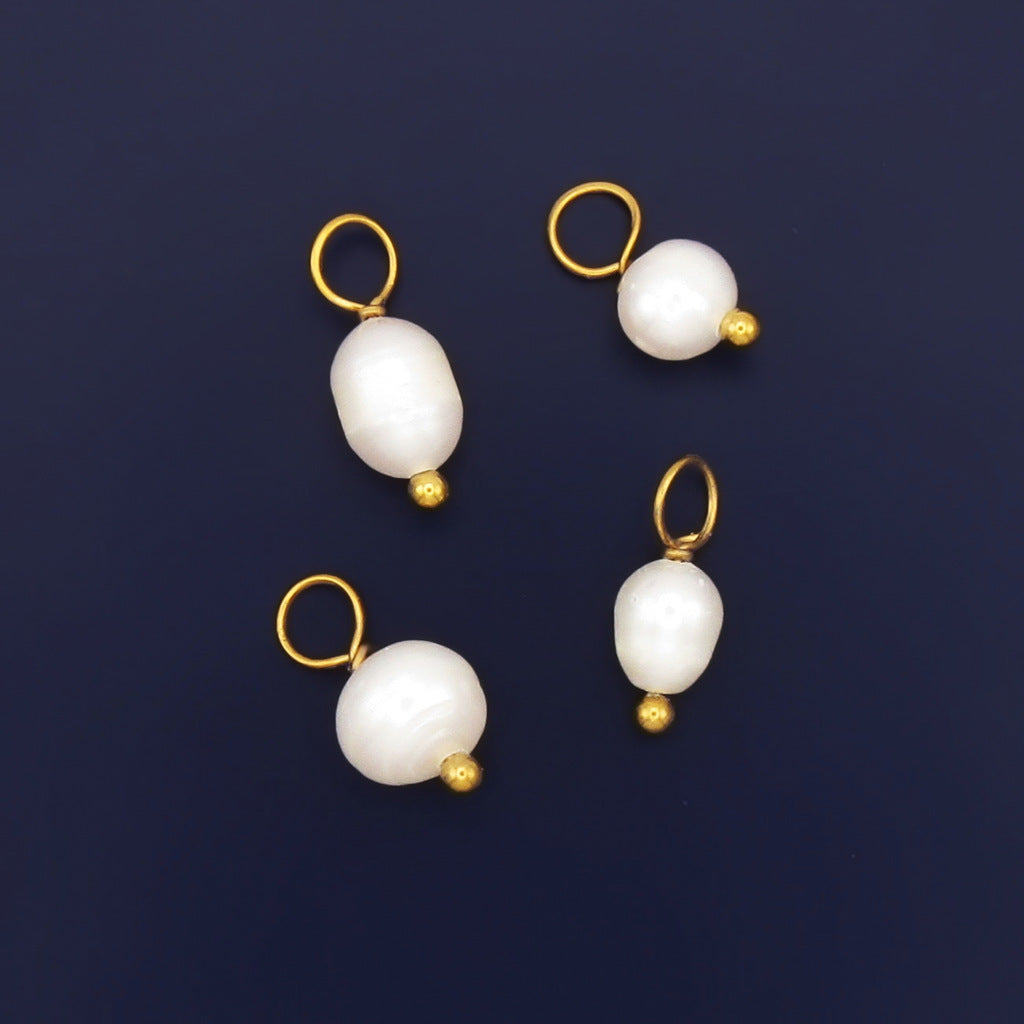 Natural Baroque Freshwater Pearl Charms for DIY Jewellery-Accessories-3-Glitters