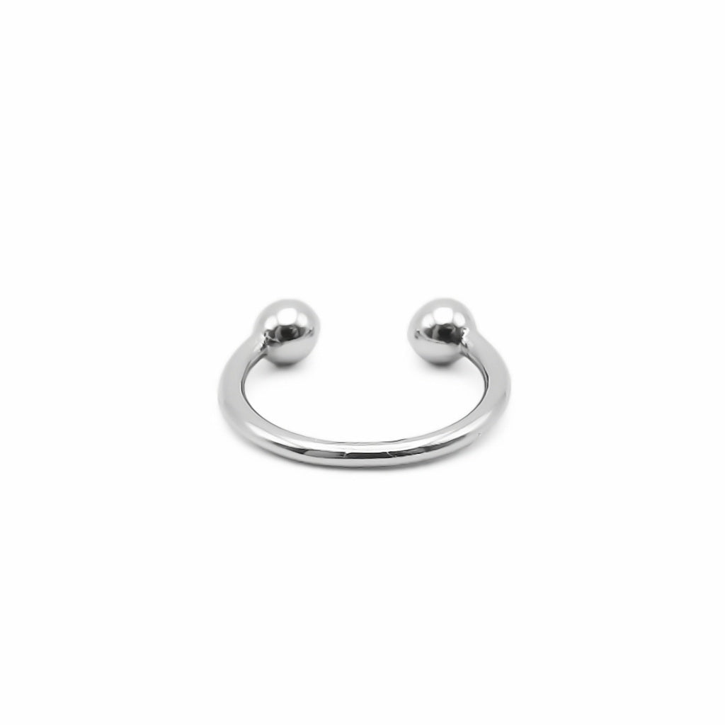 Non Pierced Circular Barbell Horseshoe Ear Cuff