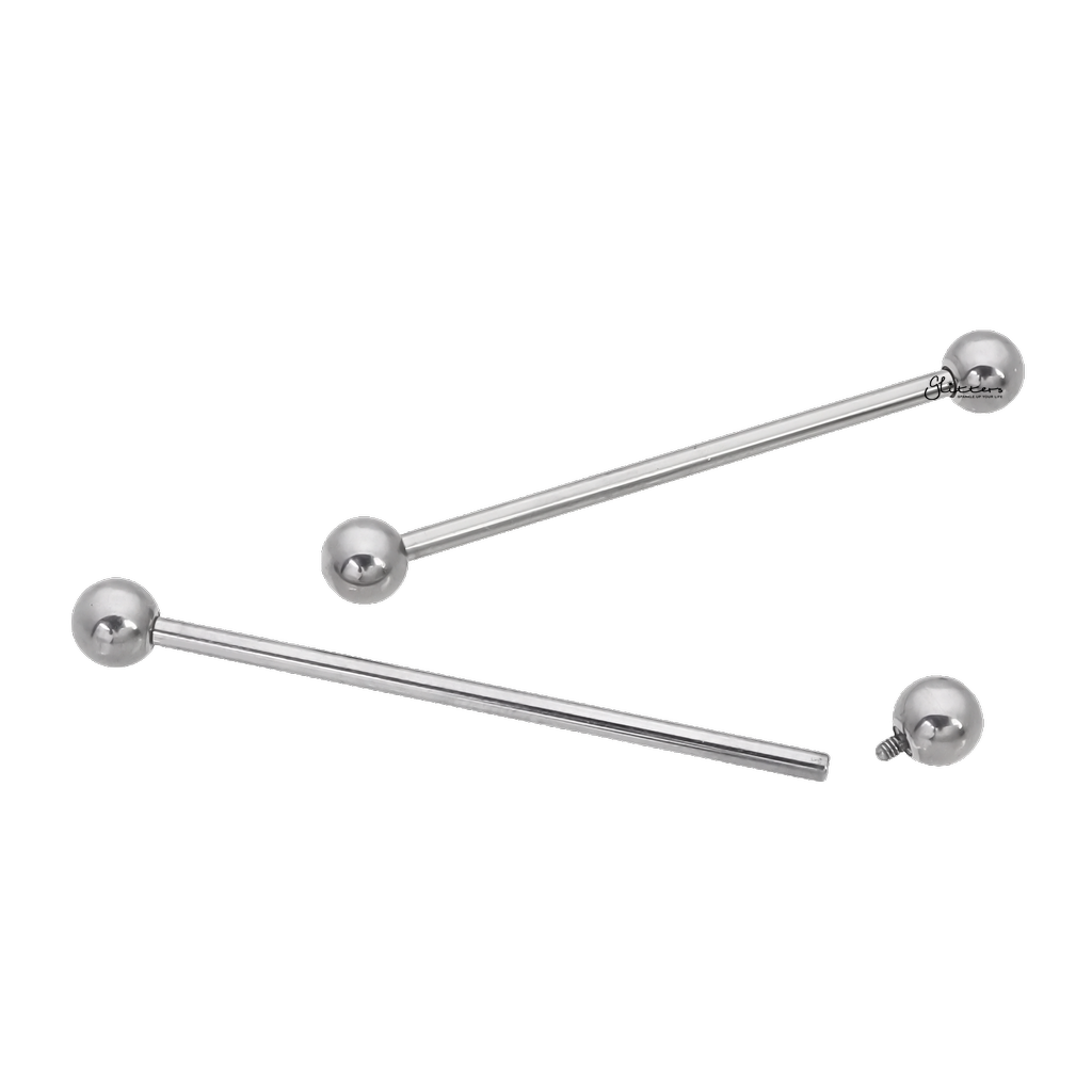 Titanium Internally Threaded Industrial Barbells-Industrial Barbells-2-Glitters