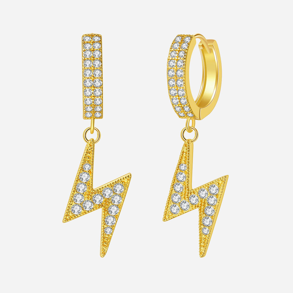 GoldChic ジュエリー カスタマイズ可 アイスアウト バブルペンダント ゴールドメッキ イニシャル レターペンダントネックレス 18Kゴールドメ