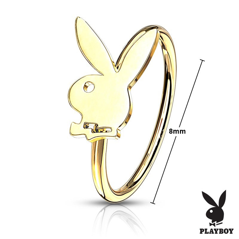 サージカルスチール製へそピアス Playboy Bunny - アクセサリー