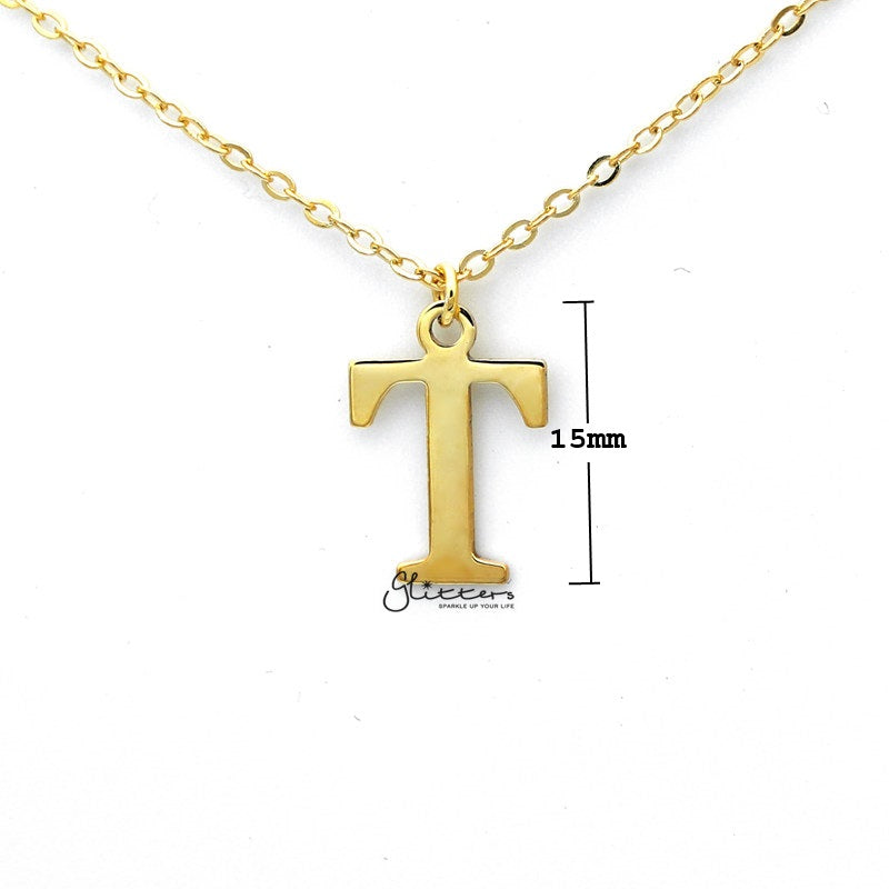 TAI necklace TN102 gold ジュエリー ネックレス アルファベット ゴールド メッキ アルファベット ネックレス |パーソナライズ