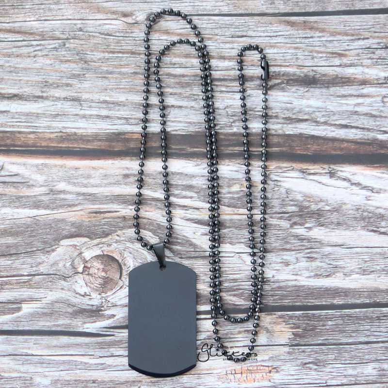 アクセサリー dog 0629 Harley-Davidson® Men's 24 in. Stainless Steel Double Dog Tag